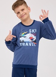 Piżama Cornette Young Boy 267/158 Ski 134-164