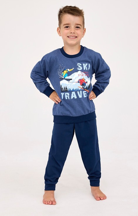 Piżama Cornette Kids Boy 477/158 Ski 86-128