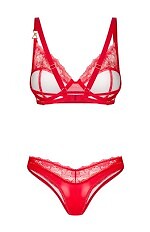 Komplet Obsessive Aliosa Bra&Thong S-3XL