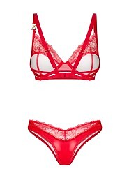 Komplet Obsessive Aliosa Bra&Thong S-3XL