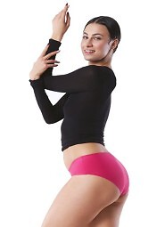 Figi Julimex Simple Panty Amaranth S-XL