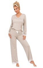 Piżama Donna Simply Long dł/r S-2XL