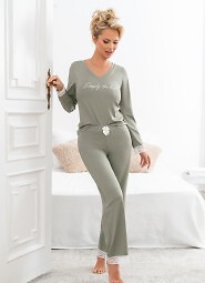 Piżama Donna Simply Long dł/r S-2XL