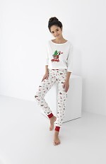 Piżama Sensis Lillian 3/4 Christmas S-XL