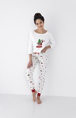 Piżama Sensis Lillian 3/4 Christmas S-XL