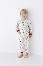 Piżama Sensis Maurice/Samantha Kids Christmas dł/r 98-104