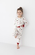 Piżama Sensis Maurice/Samantha Kids Christmas dł/r 98-104