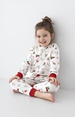 Piżama Sensis Maurice/Samantha Kids Christmas dł/r 98-104