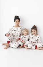 Piżama Sensis Maurice/Samantha Kids Christmas dł/r 98-104