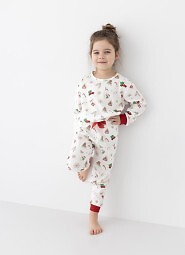 Piżama Sensis Maurice/Samantha Kids Christmas dł/r 98-104