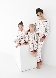 Piżama Sensis Maurice/Samantha Kids Christmas dł/r 98-104