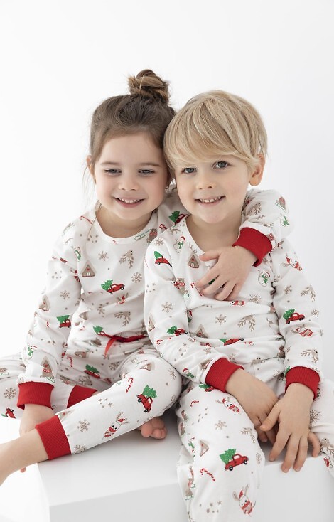 Piżama Sensis Maurice/Samantha Kids Christmas dł/r 98-104