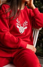 Piżama Sensis Harriet dł/r Christmas S-XL