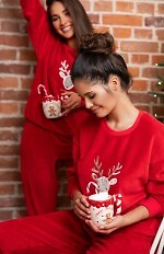 Piżama Sensis Harriet dł/r Christmas S-XL