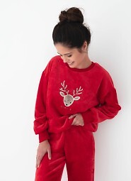 Piżama Sensis Harriet dł/r Christmas S-XL