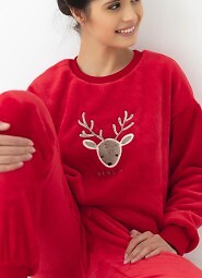 Piżama Sensis Harriet dł/r Christmas S-XL