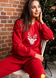 Piżama Sensis Harriet dł/r Christmas S-XL