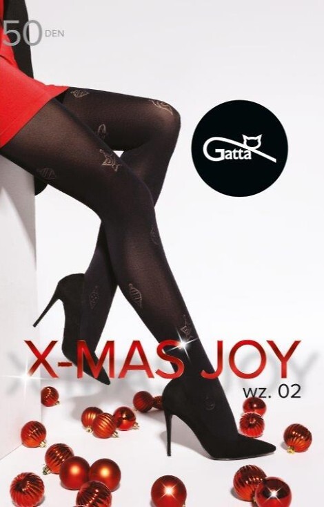 Rajstopy Gatta X-Mas Joy wz.02 50 den 2-4