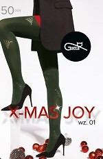 Rajstopy Gatta X-Mas Joy wz.01 50 den 2-4