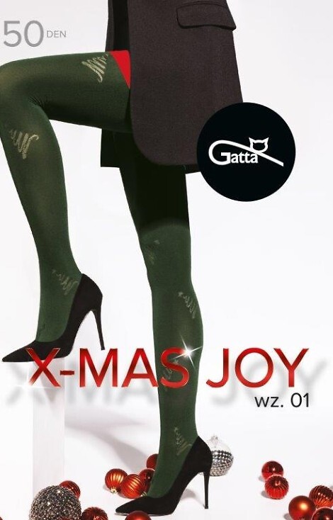 Rajstopy Gatta X-Mas Joy wz.01 50 den 2-4