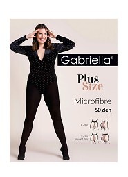 Rajstopy Gabriella Plus Size 162 60 den 8-9