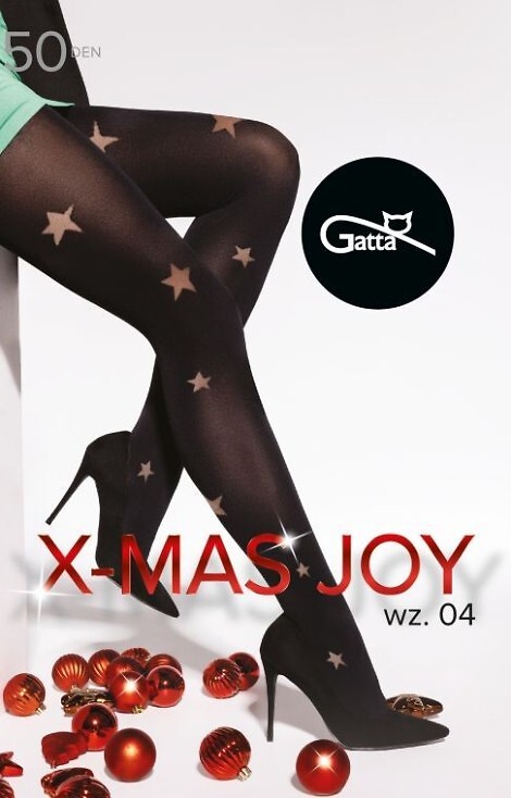 Rajstopy Gatta X-Mas Joy wz.04 50 den 2-4