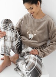 Piżama Sensis Milou dł/r Christmas S-XL