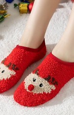 Kapcie WiK N&T art.049/10 Happy Winter Boucle ABS 35-42