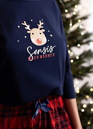 Piżama Sensis Lucy 3/4 Christmas S-XL