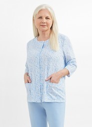 Piżama Martel 201 Maria II 3/4 3XL-4XL rozpinana Wybrane