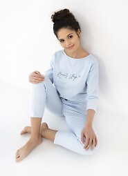 Piżama Sensis Beauty Sleep 3/4 S-XL