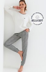 Piżama Cana 411 dł/r Bella Soft S-XL